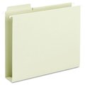 Made-To-Stick Box Bottom Hanging Folders  Built-In Tabs  Letter  Moss Green MA619867